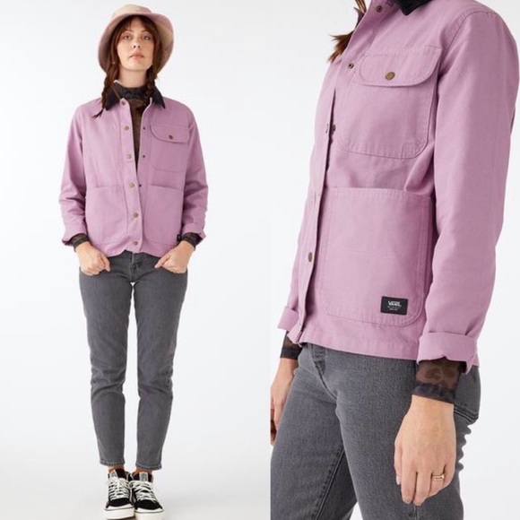 Vans Jackets & Blazers - Vans Drill Chore Jacket in Lavender Size Small